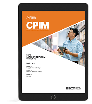 APICS CPIM – Certified in Planning and Inventory Management